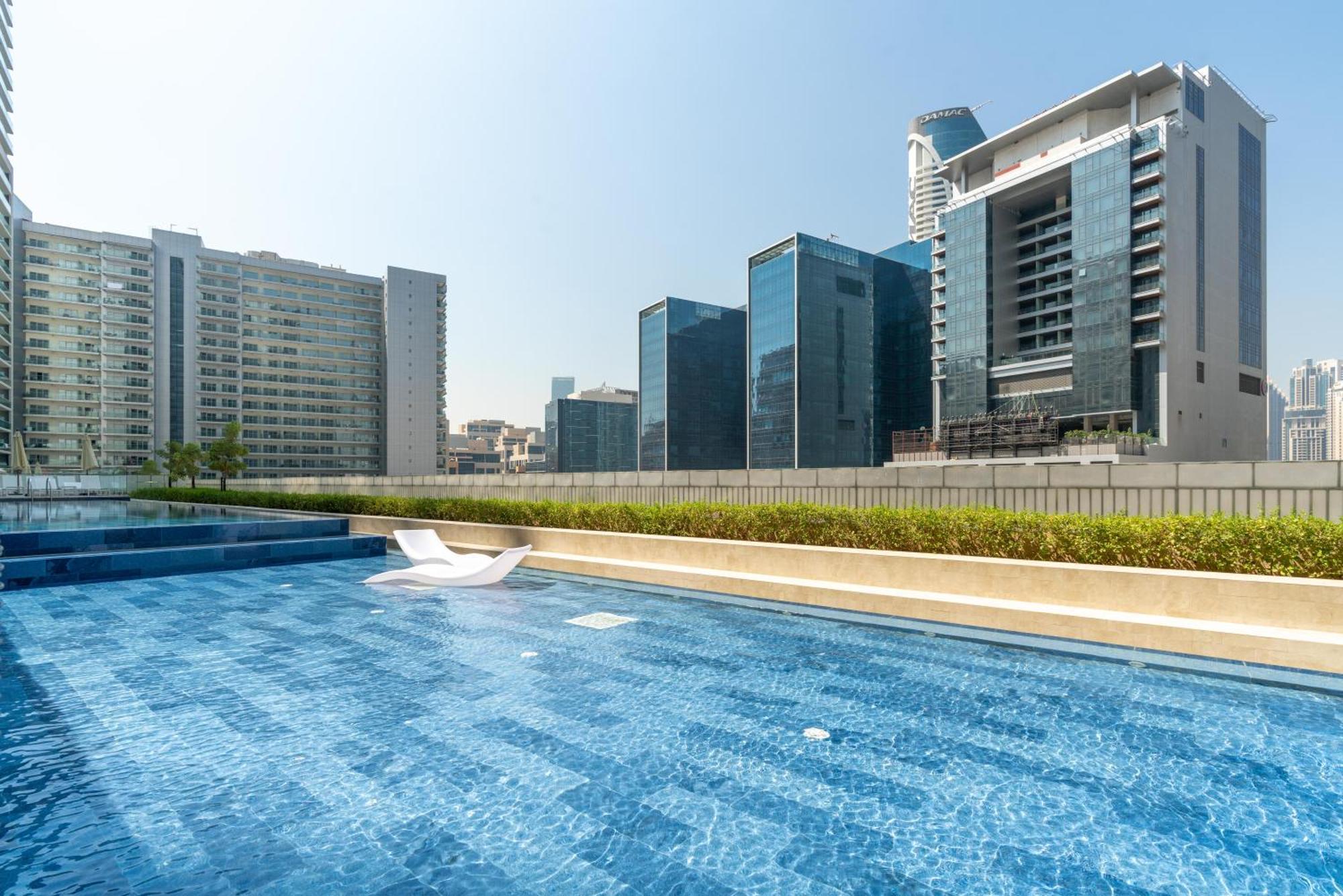 Delightful 2Br Apartment At Reva Residences Dubai Exterior foto